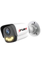 FURY 5MP Lens 1080P Full HD AHD 4 Led Gece Görüşlü Renkli Su Geçirmez Güvenlik Kamera