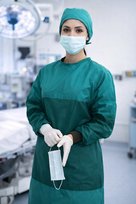 Cerrahi Box Önlüğü Ameliyathane Doktor Boks Önlüğü Yıkanabilir Çok Kullanımlık Önlük