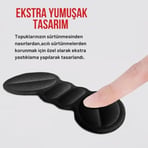 2 ADET- Ayakkabı Topuk Vurma Önleyici Ve Daraltma Pedi 2 Çift  (3 mm Siyah+  3 mm Krem Renk)