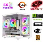 Xaser Epic X40 Ryzen 5 5600 16GB Ram 512GB M.2 NVMe SSD 8GB RTX5060 Ekran Kartı Masaüstü Oyun Bilgisayarı