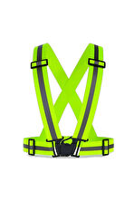 GTEM Yüksek Görünümlü Reflektörlü Pratik Şerit Ikaz Yeleği Düz