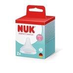 NUK Perfect Match Silikon Biberon Emziği, FC