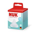 NUK Perfect Match Silikon Biberon emziği, S