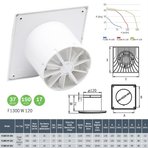 Bosch F1300W 120 Duvar Tipi Aksiyal Fan - 7738329849