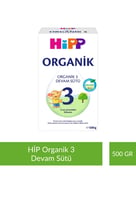 HİPP 3 Organik Devam Sütü 500 gr