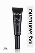 Flormar Sabitleyici Ve Renk Koruyucu Şeffaf Kaş Bazı - Brow Setter & Primer Gel - 000 - 8682536034814