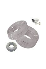 FURY Cctv Kablo Güvenlik Kamera Kablosu 2+1 0.5mm 100m Metre