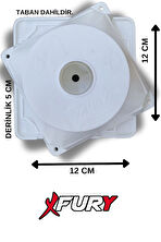 FURY Güvenlik kamerası montaj Buatı ve Alt Kapağı A Kalite Güvenlik Kamera Sistemleri