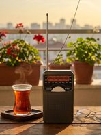 Dexxony Şarjlı Cep Radyosu FM AM SW 3 Bant Deprem Çantası İçin Küçük El Radyosu