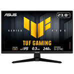ASUS TUF Gaming VG249QM5A 23.8 inç 240Hz 0.3ms Full HD Adaptive Sync Fast IPS Gaming Monitör