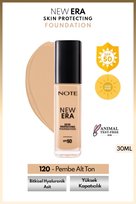 New Era Skin Protecting Spf 50 Nemlendirici Etkili Hyaluronik Asitli Fondöten - 120 Natural Beige