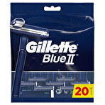 Gilette Blue 2 20'li Çift Bıçaklı Tüm Cilt Tipleri İçin Kullan At Tıraş Bıçağı