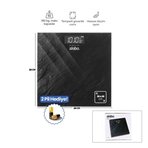 DİJİTAL - PİLLİ BANYO BASKÜL TERAZİ TARTI LCD EKRAN - SICAKLIK GÖSTERGE 180KG/50GR 28X28CM SBS-4452 (5264)