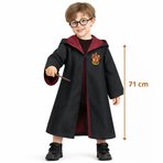 Harry Potter Çuk Bebek Kostüm Seti – Asa Gözlük Pelerin 71 cm (2-4 Yaş) (5264)