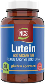 Lutein 15 Mg Astaksantin 12 Mg  Çinko Zinc 60 Tablet