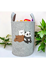 Özel Tasarım Bebek Çocuk Odası Düzenleyici Saklama Kutusu Oyuncak Kirli Sepeti