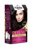 Deluxe 3-0 Koyu Kahve 50 Zengin Yağ Bakımı Kit Saç Boyası Bakım Maskesi