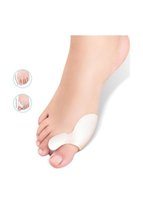 Silikon Makara 1 Çift  Ayak Baş Parmak Ayıran Bunyon Nasır Kemik Koruyucu