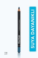 Flormar Suya Dayanıklı Göz Kalemi - Mavi Waterproof