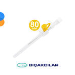 Bıçakcılar Branül (İntraket) Sarı (24G) 80'li Kutu