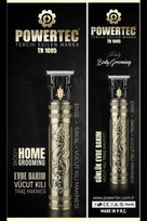 Powertec TR-1005 Lazer-Epilasyon Öncesi Tüm Vücut Tıraş Makinesi Sakal-Ense-Vücut