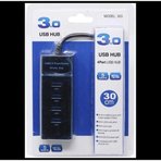 USB 3.0 4 Port USB Çoklayıcı Hub 30 cm Kablo