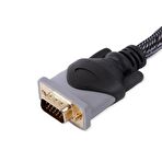 Philips SWV9009 Örgülü 15 Pinli 1080P VGA kablosu - 1 Metre