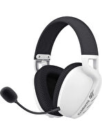 Havit Gamenote Fuxi-H6 Gaming Mikrofonlu Oyuncu Kulaklığı 7.1 - 4 Modlu (BT, 2.4Ghz, Type-C, 3.5mm) BEYAZ