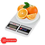 Dijital Hassas 10 Kg Mutfak Terazisi,Mutfak Tartısı Lcd Ekranlı