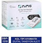 Nimo Kol Tipi Tam Otomatik Dijital Tansiyon Aleti  Model No: DBP-1318