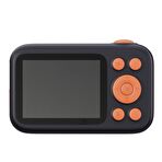 SJCAM FunCam+ Dual Screen H.264 Çocuklar için Fotoğraf Makinesi FullHD 1080p 44MP 2.4” + 1.3" Çift Ekran 650mAh Siyah