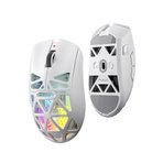 Aula SC620 PAW3311 Sensör 12000 DPI 1000Hz Kablolu ve Kablosuz Gaming Oyuncu Mouse Beyaz