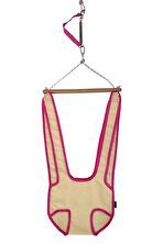 Luna Bebek Hoppala Zıp Zıp Askılı Yaylı Yürüteç Güvenli Emniyet Kemerli Tavana Asılan Zıpzıp