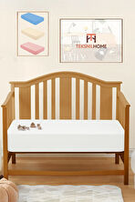 %100 Pamuk Penye Bebek Lastikli Çarşaf,Anne Yanı Çarşafı,Kreş Bebek Yatağı Çarşafı