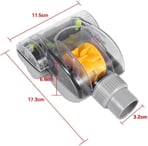Valkyrie 32MM ve 35MM Uyumlu Elektrikli Süpürge Kafası Turbo Başlık - Evrensel Giriş - Halı Yatak Koltuk Akar Evcil Hayvan Temizlik Aksesuarı