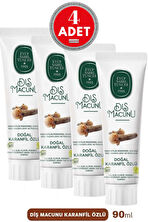 Eyüp Sabri Tuncer Doğal Karanfil Özlü Diş Macunu 90 ml x 4 Adet