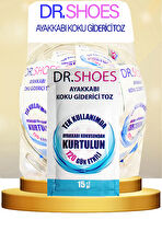 DR.SHOES 5 Adet Ayak Koku Giderici - Ayakkabı Koku Giderici Toz 120 Gün Etkili - DR.SHOES ile Ayak Kokusuna Elveda Deyin
