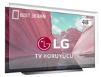 LG OLED48C14LB TV EKRAN KORUYUCU - LG 48" inç Ekran Şeffaf Koruma paneli OLED48C14