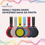 Nautica S20 Taşınabilir Bluetooth Speaker Hoparlör Ses Bombası 400mAh Siyah