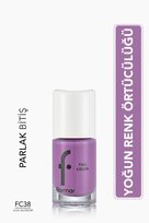 Flormar Yoğun Renk Veren Parlak Oje (Lila) - Full Color Nail Enamel - FC38 LILAC BLOSSOM - 8690604379910