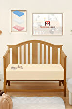 %100 Pamuk Penye Bebek Lastikli Çarşaf,Anne Yanı Çarşafı,Kreş Bebek Yatağı Çarşafı