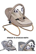 330 Hug Anakucağı - Kademeli - Sallanır - Sabitlenebilir - Oyuncaklı - Bebek Puseti