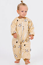 Elyaf Dolgulu 2,5 Tog Kız /Erkek Çocuk Uyku Tulumu Desenli