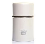 baby plus  Paslanmaz Çelik Beyaz Bebek Mama Saklama Termosu 260 ml