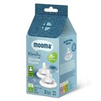 Mooma Kindy Biberon Ucu 2li 18+ Ay Hızlı Akış