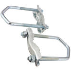 Ayt Powermaster Anten Kelepçesi Kısa 2 li Paket Çanak Anten Tutturma Sıkıştırma Kelepçe