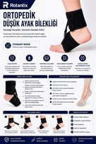 Rotantix Lüx Foot Up Medikal Ortopedik Düşük Ayak Bilekliği