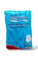 More For You Tek Kullanımlık Saç Bonesi 50'li Avantajlı Paket