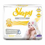 Sleepy Sensitive Hipoalerjenik-Alkolsüz 3 x 50 Yaprak 3 Paket Islak Mendil