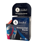 Jenbol Kinesiology Tape Ağrı Bandı 5 cm x 5 m - Turuncu